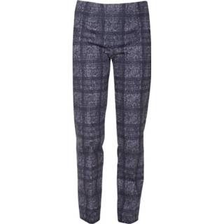 👉 Vrouwen grijs Pantalone dritto stampato