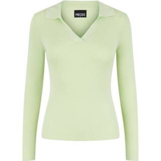 👉 Trui lenzing™ ecovero™ l vrouwen groen 'Hartley' 5715222074962