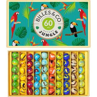 👉 Knikker active Billes&co knikkers box - jungle 1 60st