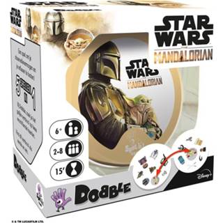 👉 Nederlands Star Wars kaartspellen mannen Dobble - The Mandalorian NL 3558380093114