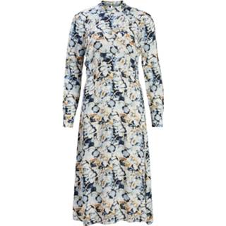 👉 Blousejurk viscose vrouwen blauw 'Elodie' 5713788071678