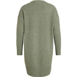 👉 Gebreide jurk gerecycled materiaal XS vrouwen groen 5713787752547 335228037447