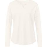 👉 Shirt met lange mouwen van bio-katoen, natuurwit 36/38 4052173834766