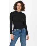 👉 Shirt jersey XS vrouwen zwart 'Amy' 5715218122936