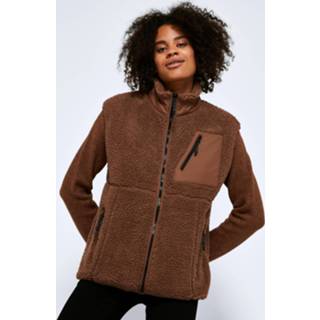 👉 Bodywarmer l vrouwen bruin 'Edd' 5715212836075