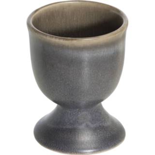 👉 Eierdop grijs bruin aardewerk keramiek Eierdopje van 5 cm