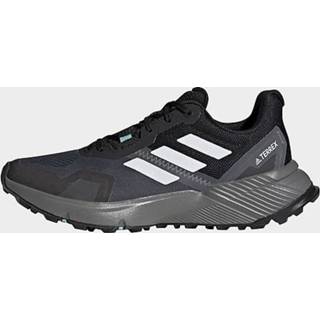👉 Adidas Terrex Soulstride Trail Running Schoenen - Core Black / Crystal White / Mint Ton - Dames, Core Black / Crystal White / Mint Ton