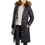 👉 Dahlia s vrouwen blauw hooded cold weather long down jacket 9900403055731