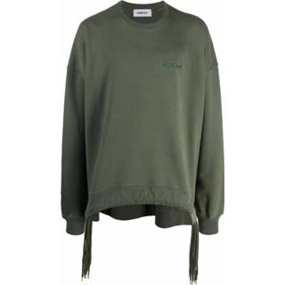 👉 Sweatshirt l male groen Bmba007F21Fle0025757