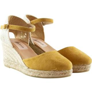 👉 Vrouwen beige Obi Wedges