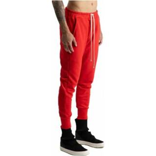 👉 M male rood Pantalone Felpa Bastonetto