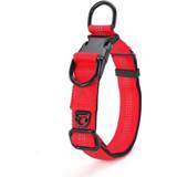 👉 Halsband rood XL active CW1100 Telescopische Halsband, Specificatie: 35-55cm (Rood)