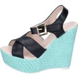 Vrouwen zwart Women's wedge