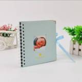 👉 Fotoalbum blauw active 2 stks HB003 DIY handgemaakte (blauw)