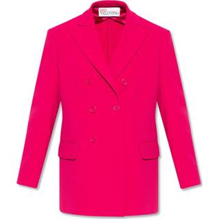 👉 Blazer vrouwen roze Double-breasted