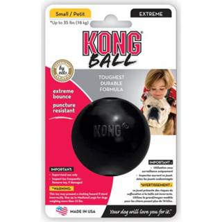 👉 Zwart rubber small Kong Speeltje Bal Extreme - Hondenspeelgoed 35585181141