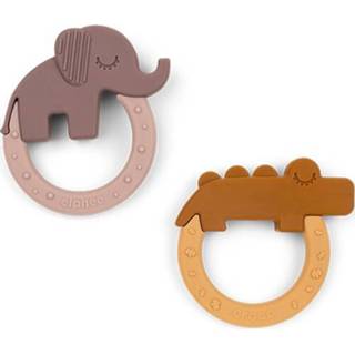 👉 Bijtring active Done by deer bijtringen friends - mustard-powder 2st 5712643028529