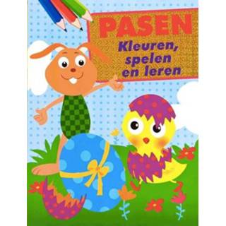 Kleurboek leer active pasen: kleuren, spelen en leren 8716745000862