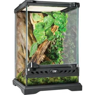 👉 Exo Terra Nano Terrarium - Terraria - 20x20x30 cm Zwart