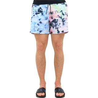 👉 Swimshort s male blauw Tie Dye Swimshorts 1647274804454