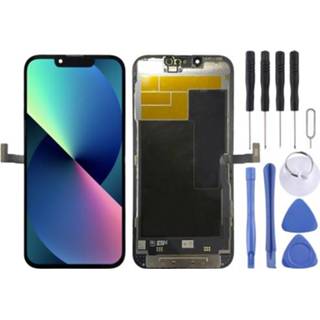 👉 Digitizer zwart active Origineel LCD-scherm en volledige montage voor iPhone 13 Mini (zwart)