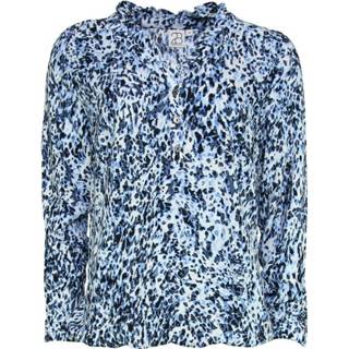 👉 XL vrouwen blauw Oviedo Bluser