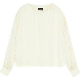 👉 Vrouwen wit Blusa Gola Redonda