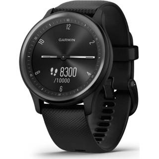 👉 Smartwatch zwart Garmin Vivomove Sport Black and Slate, Hybrid 010-02566-00