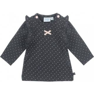👉 Shirt antraciet katoen basiscollectie dots me e Feetje T-Shirt Melange Mt. 44 8718751457548