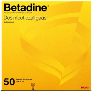 👉 Active Betadine Desinfectiezalfgaas 50 stuks 8712207039142