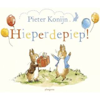 👉 Kartonboekje active Uitgeverij ploegsma kartonboek pieter konijn - hieperdepiep 9789021678382
