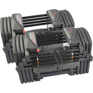 👉 Dumbbellset active PowerBlock Pro EXP Set 5-50 - Verstelbare 2,2 tot 22,7 kg Tweedekans