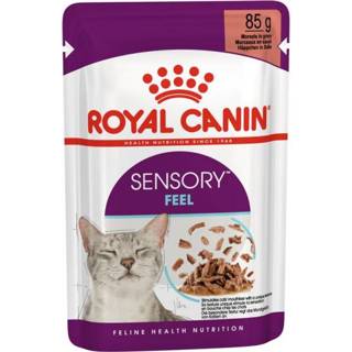👉 Katten voer Royal Canin Sensory Feel - Kattenvoer Gravy 12x85 gram 9003579018934