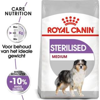 👉 Hondenvoer medium Royal Canin Sterilised Adult - 12 kg 3182550928724