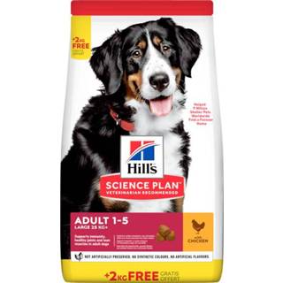 👉 Hondenvoer large Hill's Canine Adult Breed Kip - 12+2 kg 52742834405