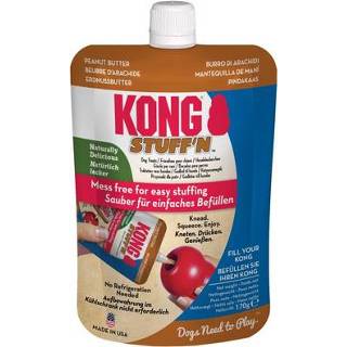 👉 Vulling Kong Stuff & Paste - Hondenspeelgoed Pindakaas 170 g 35585361550