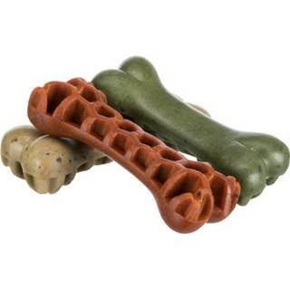 Hondensnack Trixie Denta Fun Veggie Honey Comb Bone - Hondensnacks 12 cm 58 g 4011905312828