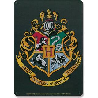 👉 Harry Potter Tin Sign Hogwarts Logo 15 x 21 cm 4045846388253