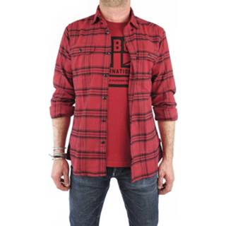 👉 Shirt m male rood Abbigliamento Msh4791Re96 Boldline Check