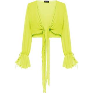 👉 Vrouwen geel Blusa