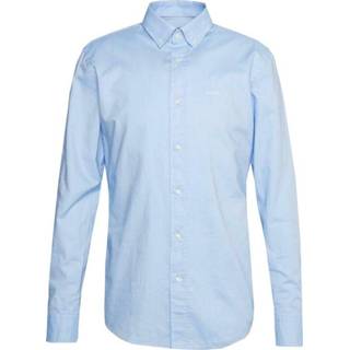 👉 Casual shirt male blauw