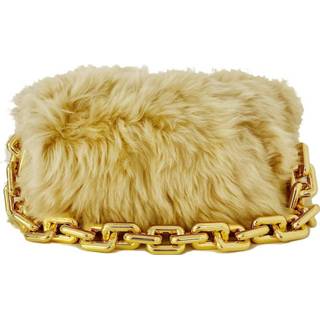 👉 Onesize vrouwen geel Chain Pouch Bag