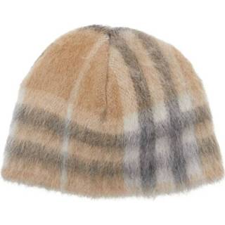 👉 Beanie onesize male beige Check Pattern 5045626737652