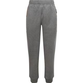 👉 L male grijs Check-panel track pants