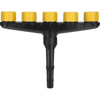 👉 Sprinkler active DKSSQ Gardening Watering Nozzle, Specificatie: 5 kop met 1 inch/1.2 inch interface