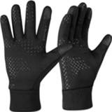 👉 Glove zwart m active Outdoor Sports Velvet Anti-Slip Glove, Size: M(Black)