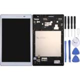 👉 Digitizer wit active Lcd-scherm en volledige montage met frame voor ASUS ZenPad 8.0 / Z380C Z380CX P022 (wit)