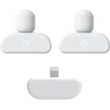 👉 Microfoon active Draadloze radio-microfoon Live Lavalier Microfoon, Stijl: 8 PIN (met 2 zenders en ontvanger)