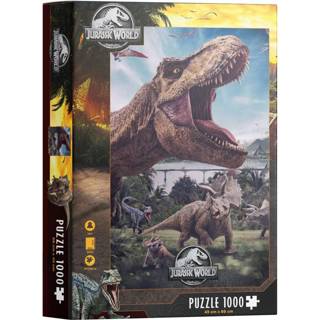 👉 Poster Jurassic World Jigsaw Puzzle Rex (1000 pieces) 8435450254222