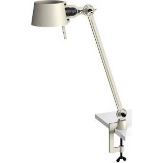 👉 Tafelklem grijs roestvrij staal Tonone Bolt Desk 1 arm met Tafellamp - Lichtgrijs 6011653920939